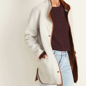 Old navy sherpa coat
